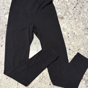 Athleta Black Activewear Leggings Small Maternity